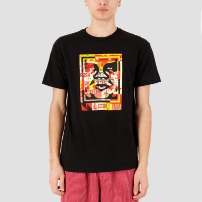 OBEY 3 Face Collage Men's Tee