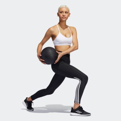 adidas Techfit 3-Stripes Long Gym Γυναικείο Κολάν