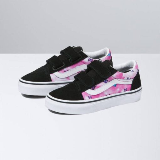 vans shoes with butterflies