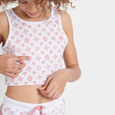 BodyTalk Παιδική αμάνικη κοντή μπλούζα για κορίτσια
