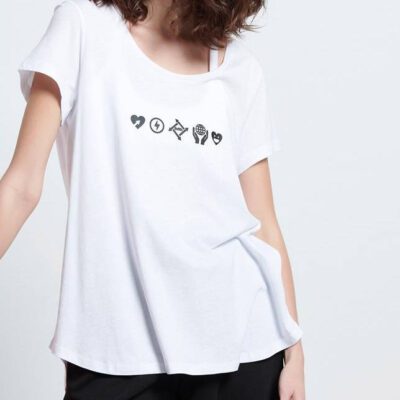 BodyTalk Γυναικεία κοντομάνικη μπλούζα