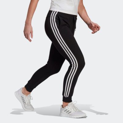 adidas Essentials Fleece 3-Stripes Γυναικείο Παντελόνι Φόρμας
