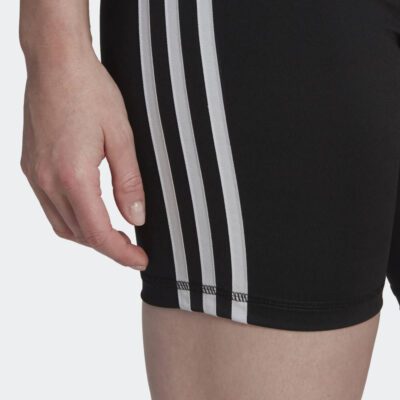 adidas Training Essentials 3-Stripes High - Waisted Short Leggings