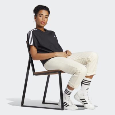 adidas Essentials 3-Stripes Γυναικείο Crop Top