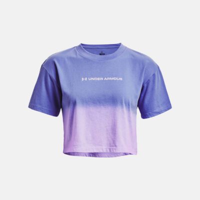 Under Armour UA Branded Dip Dye Crop Γυναικείο T-Shirt