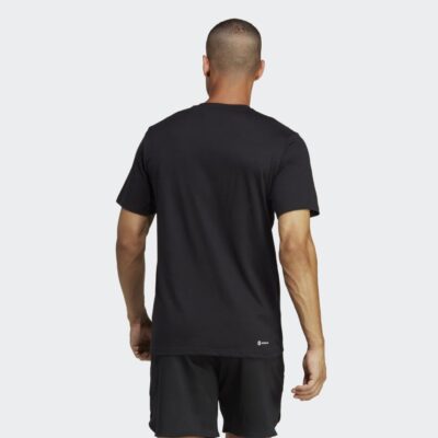adidas Train Essentials Seasonal Logo Ανδρικό T-Shirt Προπόνησης
