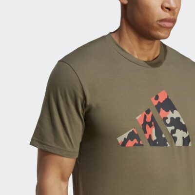 adidas Train Essentials Seasonal Logo Ανδρικό T-Shirt Προπόνησης