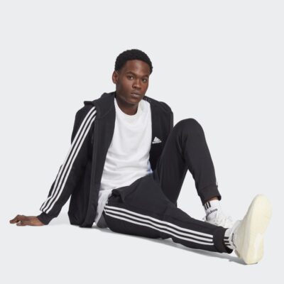 adidas Performance M 3-Stripes Ανδρική Ζακέτα με κουκούλα