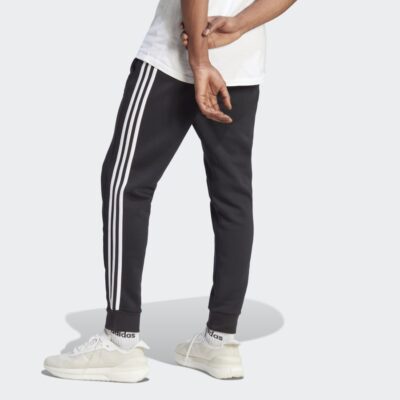 Essentials Fleece 3-Stripes Tapered Cuff Ανδρική Φόρμα