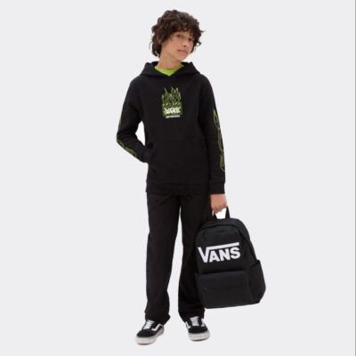 Vans Neon Flames Παιδικό Φούτερ με Κουκούλα
