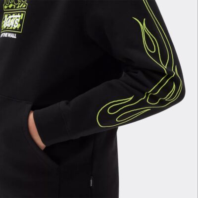 Vans Neon Flames Παιδικό Φούτερ με Κουκούλα