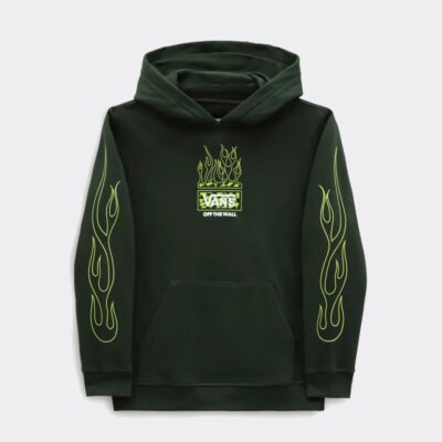 Vans Neon Flames Παιδικό Φούτερ με Κουκούλα