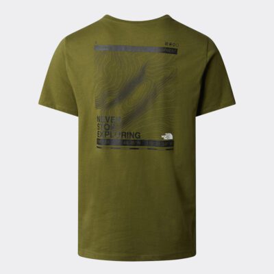 The North Face Foundation Mountain Lines Graphic Ανδρικό T-Shirt