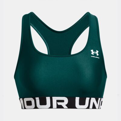 Under Armour HeatGear® Armour Mid Branded Sports Bra