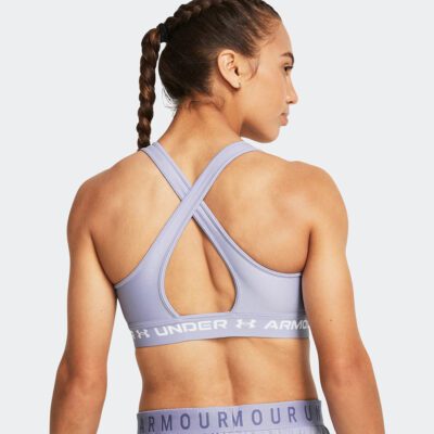 Under Armour® Mid Crossback Sports Bra