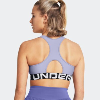 Under Armour HeatGear® Armour Mid Branded Sports Bra