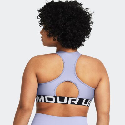 Under Armour HeatGear® Armour Mid Branded Sports Bra