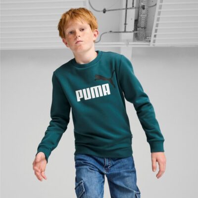 Puma Essentials+ 2 Col Big Logo Crew Παιδικό Φούτερ