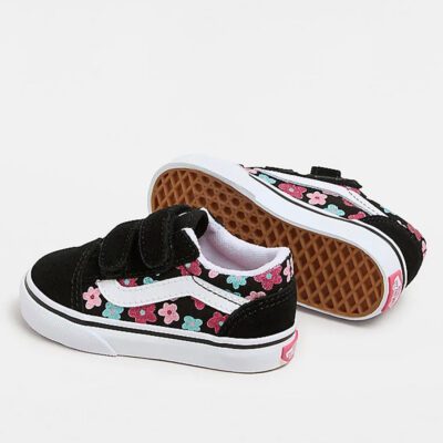 Vans Old Skool Glitter Flower Power Βρεφικά Παπούτσια