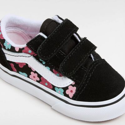 Vans Old Skool Glitter Flower Power Βρεφικά Παπούτσια