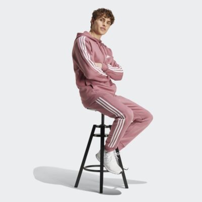 adidas Essentials Fleece 3-Stripes Tapered Cuff Ανδρική Φόρμα