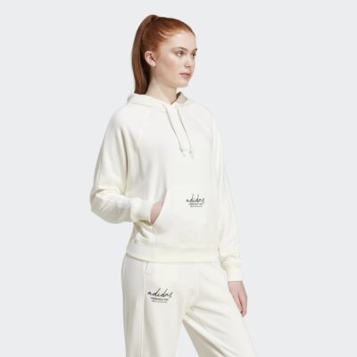 adidas Signature Graphic loose-fitting Γυναικείο Φούτερ με κουκούλα