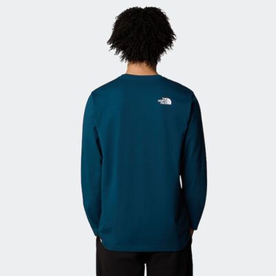 The North Face LS Simple Dome Ανδρική Μπλούζα με Μακρύ Μανίκι (