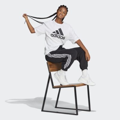 adidas Essentials 3-Stripes French Terry Loose-Fit Γυναικείο Παντελόνι Φόρμας