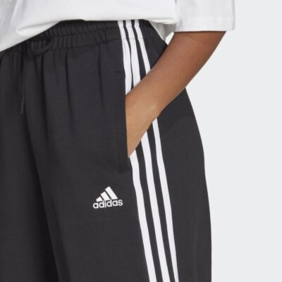 adidas Essentials 3-Stripes French Terry Loose-Fit Γυναικείο Παντελόνι Φόρμας