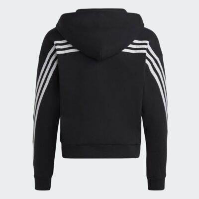 adidas Future Icons 3-Stripes Full-Zip Παιδική Ζακέτα με Κουκούλα