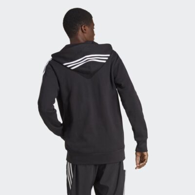 adidas Essentials French Terry 3-Stripes Full-Zip Hoodie Ανδρική Ζακέτα