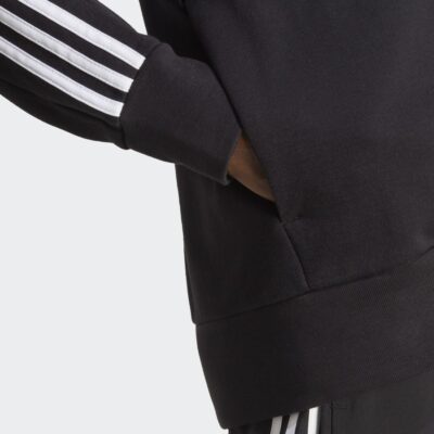 adidas Essentials French Terry 3-Stripes Full-Zip Hoodie Ανδρική Ζακέτα