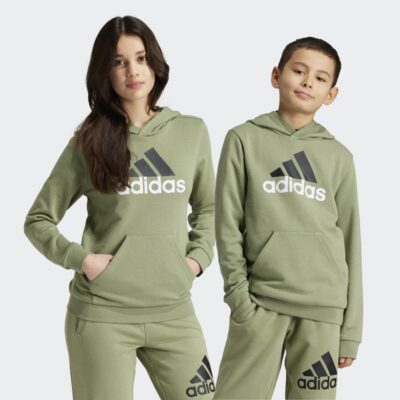 adidas Essentials Two Colored Big Logo Παιδικό Φούτερ με Κουκούλα