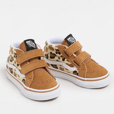 Vans Sk8-Mid Reissue V Leopard Glitter Βρεφικά Παπούτσια