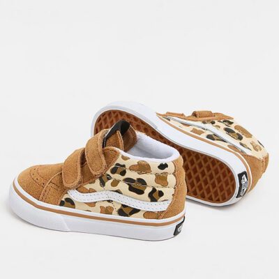 Vans Sk8-Mid Reissue V Leopard Glitter Βρεφικά Παπούτσια