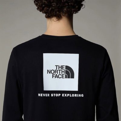 The North Face LS Redbox Ανδρική Μπλούζα με Μακρύ Μανίκι