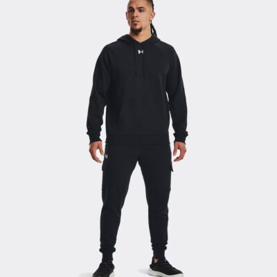 Under Armour Rival Fleece Ανδρική Μπλούζα με Κουκούλα