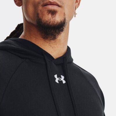 Under Armour Rival Fleece Ανδρική Μπλούζα με Κουκούλα