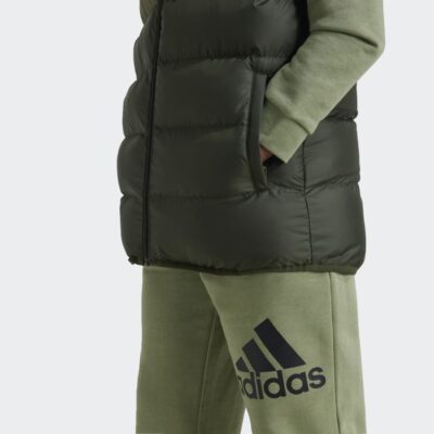 adidas Sportswear SD Hooded Vest Παιδικό Αμάνικο Μπουφάν