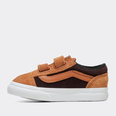 Vans Old Skool V Glazed Ginger Βρεφικά Παπούτσια