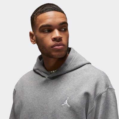 Jordan Essentials Fleece Ανδρική Μπλούζα με Κουκούλα