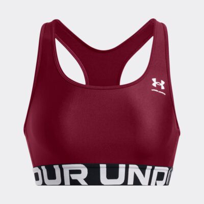 Under Armour HeatGear® Armour Mid Branded Sports Bra