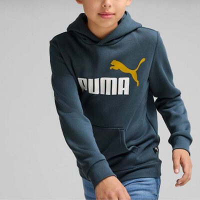 Puma Essentials+ 2 Col Big Logo Παιδικό Φούτερ με κουκούλα