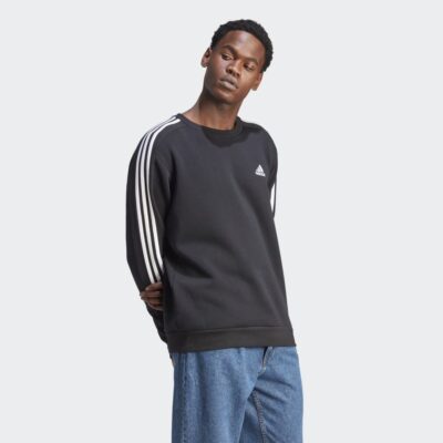 adidas Essentials Fleece 3-Stripes Αντρικό Φούτερ