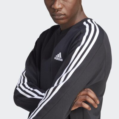 adidas Essentials Fleece 3-Stripes Αντρικό Φούτερ