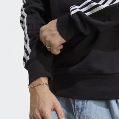 adidas Essentials Fleece 3-Stripes Αντρικό Φούτερ