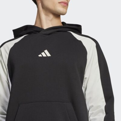 adidas Essentials Colorblock Αντρικό Φούτερ με κουκούλα