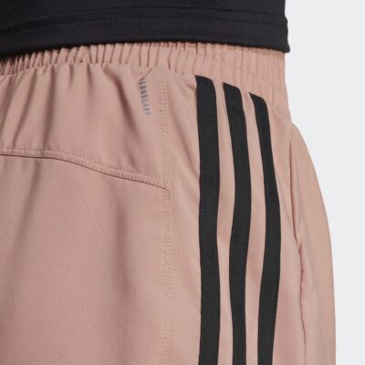 adidas Pacer Training 3-Stripes Woven High-Rise Shorts