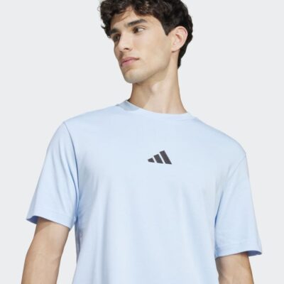 adidas Essentials Small Logo Single Jersey Tee Ανδρικό T-shirt