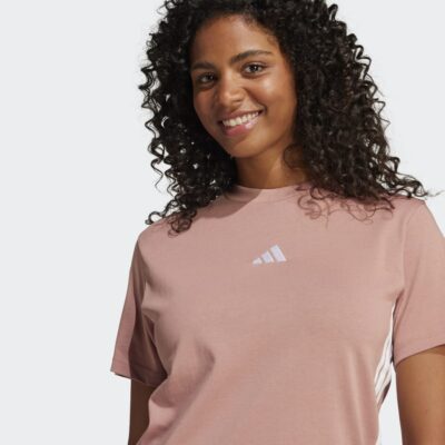 adidas Essentials 3-Stripes Cotton Tee Γυναικείο T-Shirt